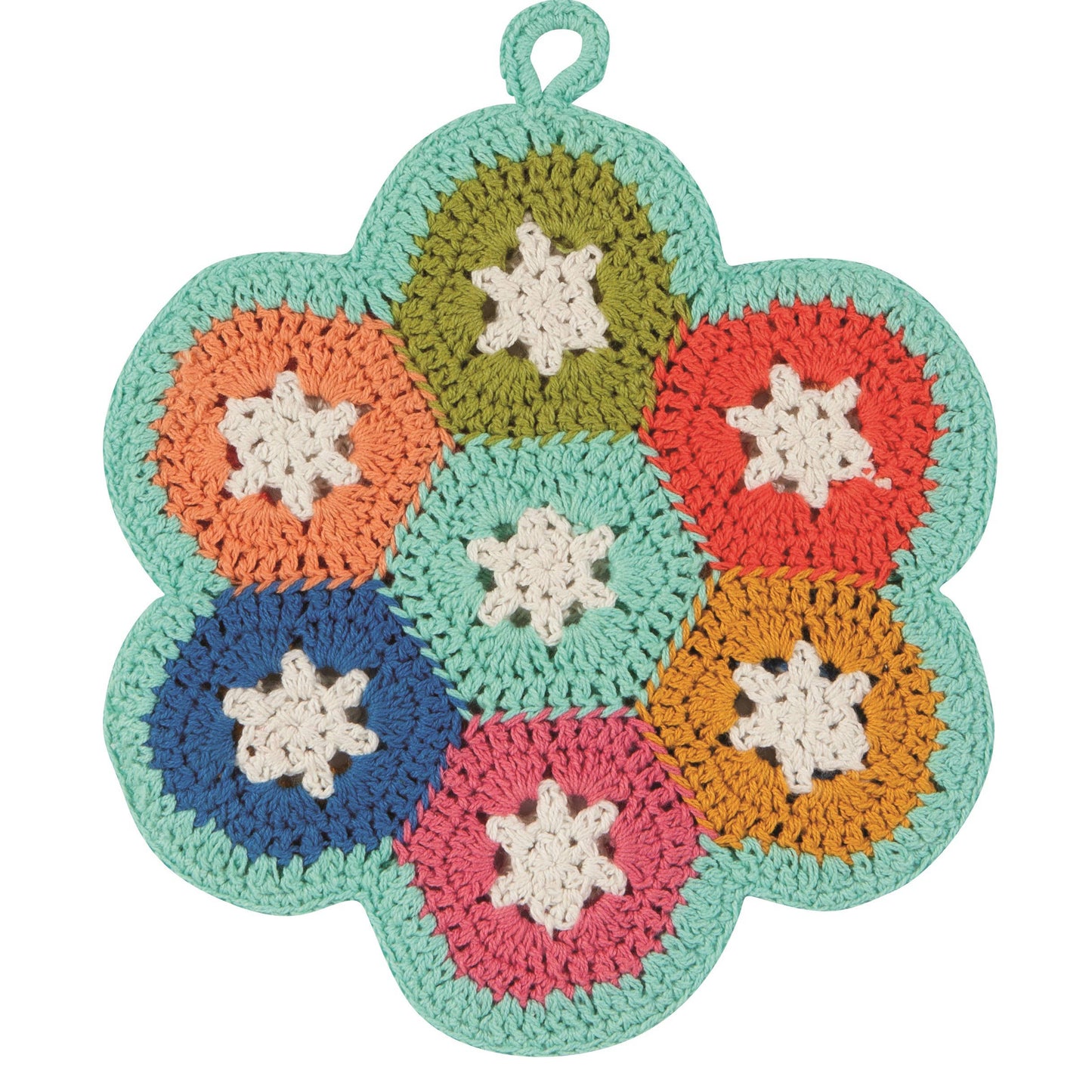 Danica Jubilee - Loop de Loop Crochet Trivet