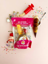 Load image into Gallery viewer, Earth Grown KidDoughs (KidDoughs by EGKD) - Ice Cream KidDough Play Kit