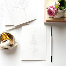 Load image into Gallery viewer, Watercolor Notecards: Garden Flowers