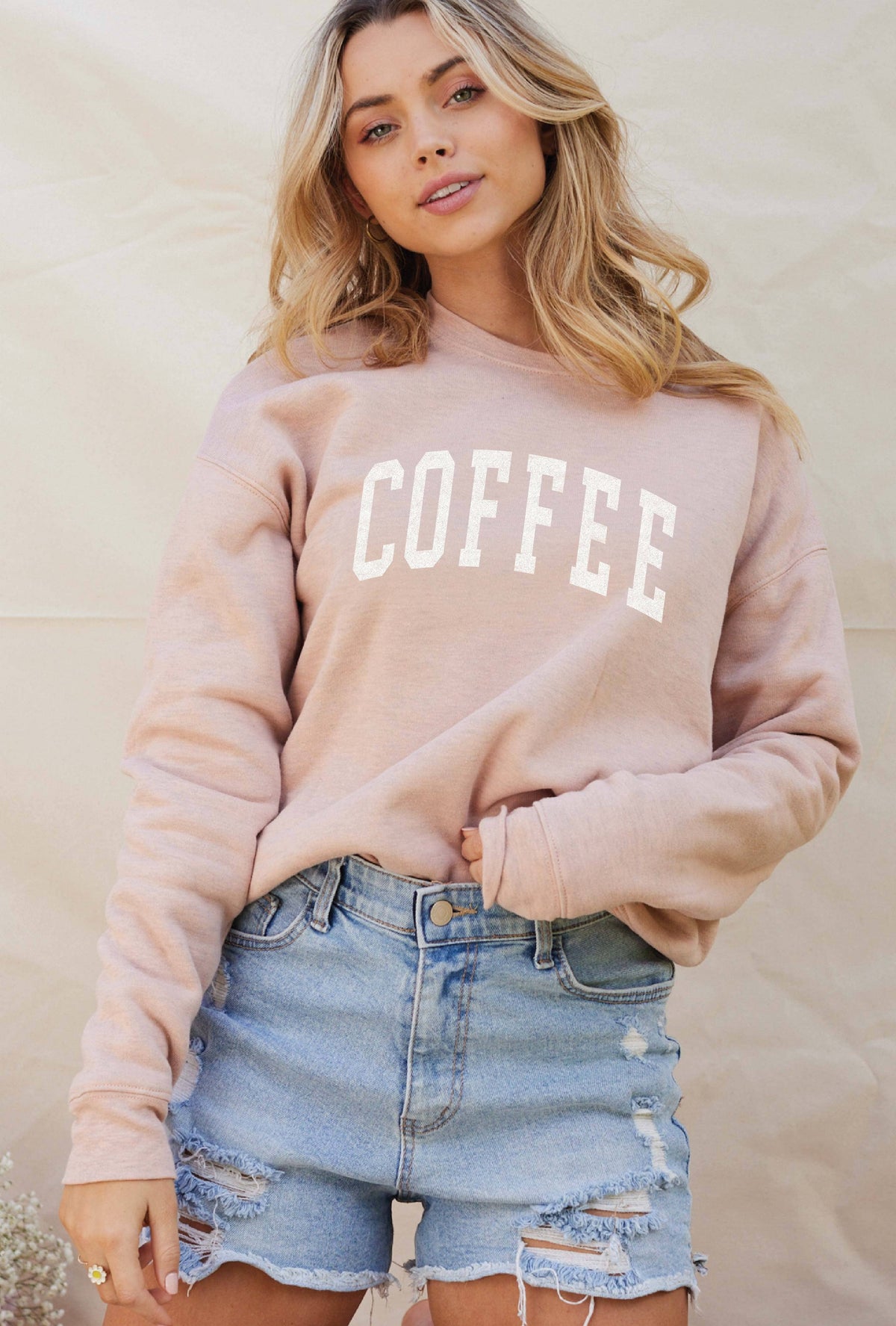 OAT COLLECTIVE - COFFEE Graphic Sweatshirt