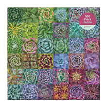 Load image into Gallery viewer, Chronicle Books - Succulent Spectrum 500 Piece Puzzle