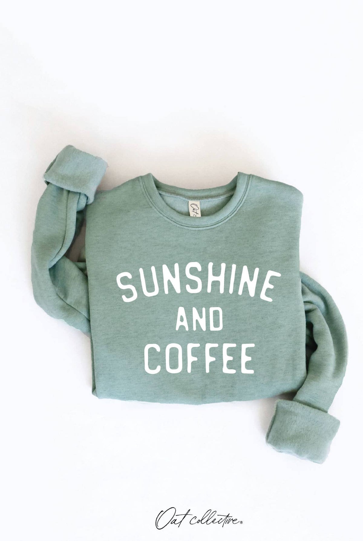 OAT COLLECTIVE - SUNSHINE AND COFFEE Graphic Sweatshirt