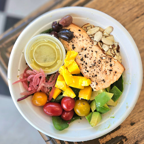 Salmon Kale Power Bowl