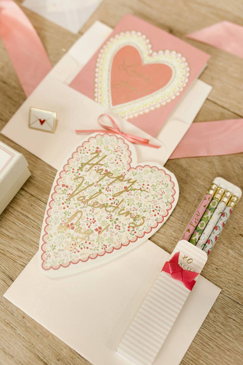 Karen Adams Designs - Valentine's Day Heart Greeting Card