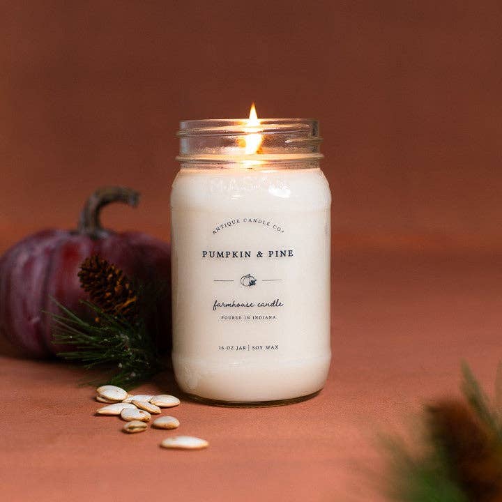 Antique Candle Co.® - Pumpkin & Pine - Soy Candle