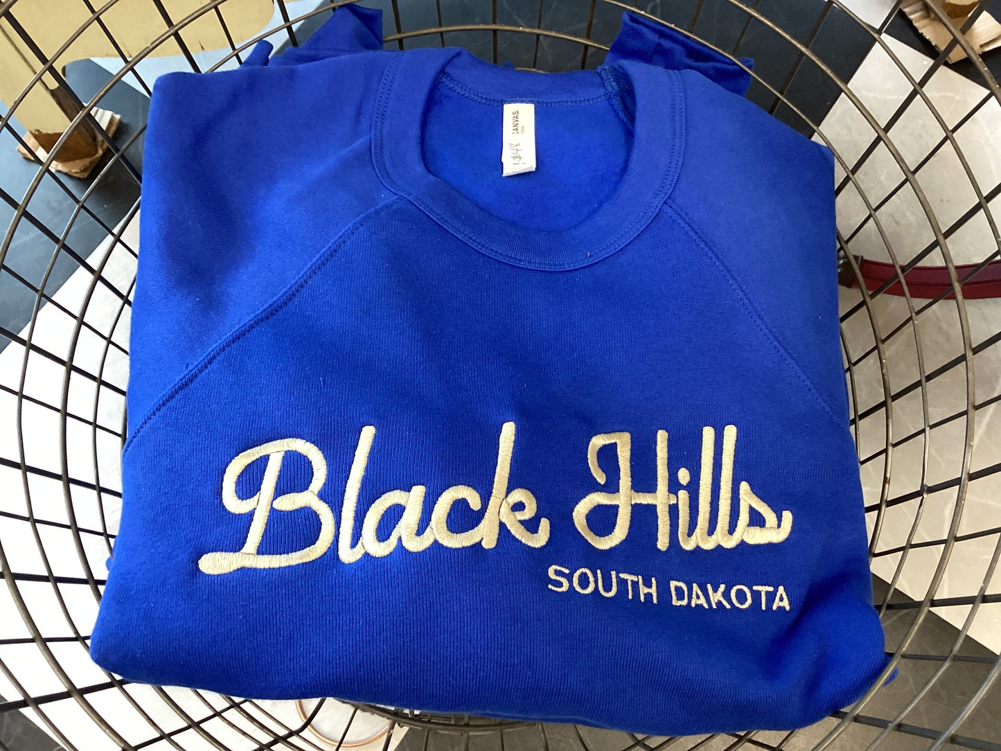 Sweatshirt - Black Hills Embroidered Crewneck