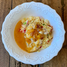 Load image into Gallery viewer, Apricot Glazed Chicken with Couscous