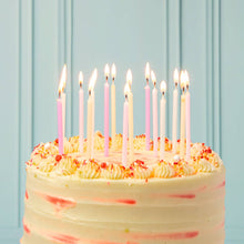 Load image into Gallery viewer, Talking Tables USA - Home, Birthday, Games &amp; Seasonal Decor - Tall Pastel Birthday Candles - 16 Pack | Cake Candles |