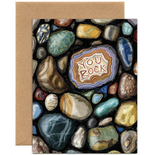 Load image into Gallery viewer, Tiny and Snail - You Rock — Birthday, Thank you Card