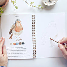Load image into Gallery viewer, Watercolor Workbook: Birds
