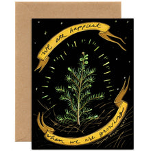 Load image into Gallery viewer, Tiny and Snail - We Are Happiest When We Are Growing Quote Card