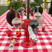 Load image into Gallery viewer, Red Gingham Tablecloth