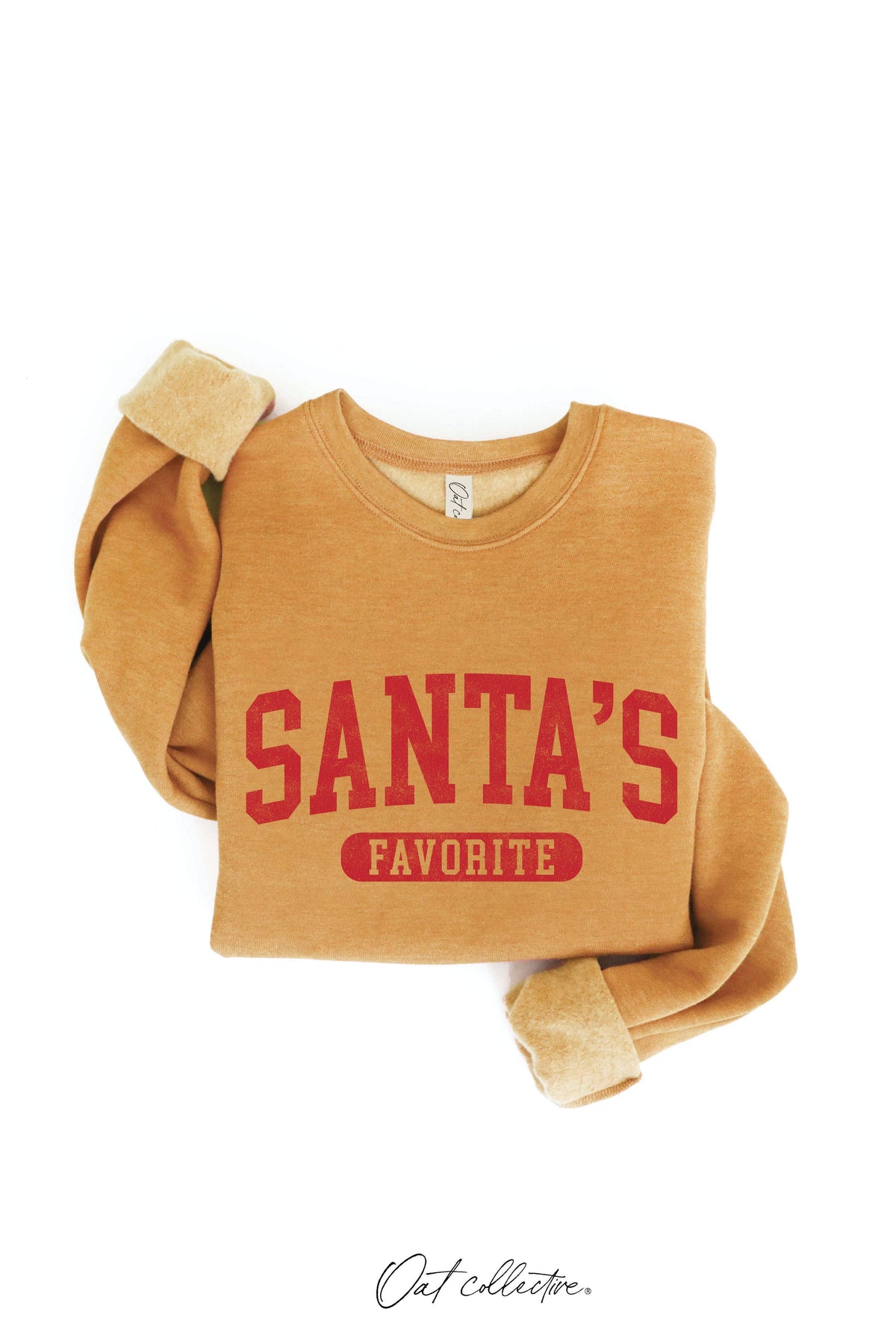 OAT COLLECTIVE - SANTA'S FAVORITE Graphic Sweatshirt