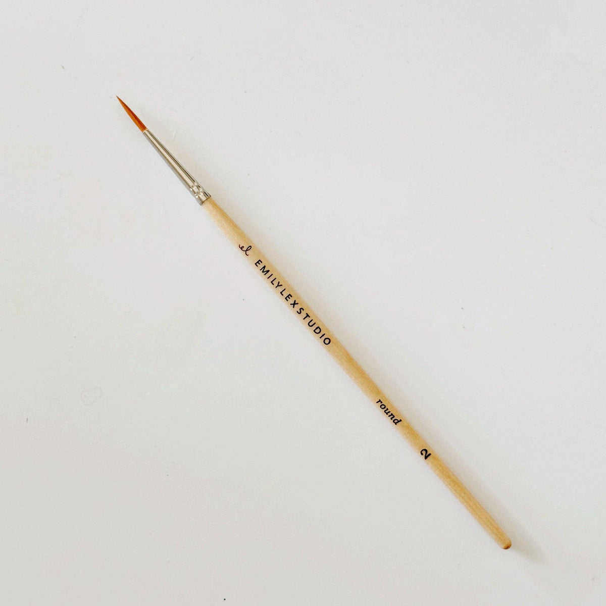 Paintbrush Set - Watercolor - Set of five wood brushes