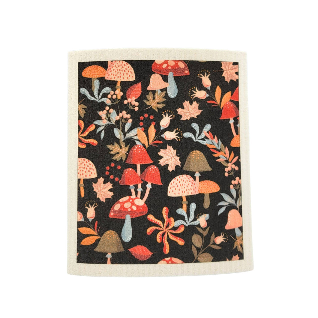 Mushroom Swedish Dishcloth