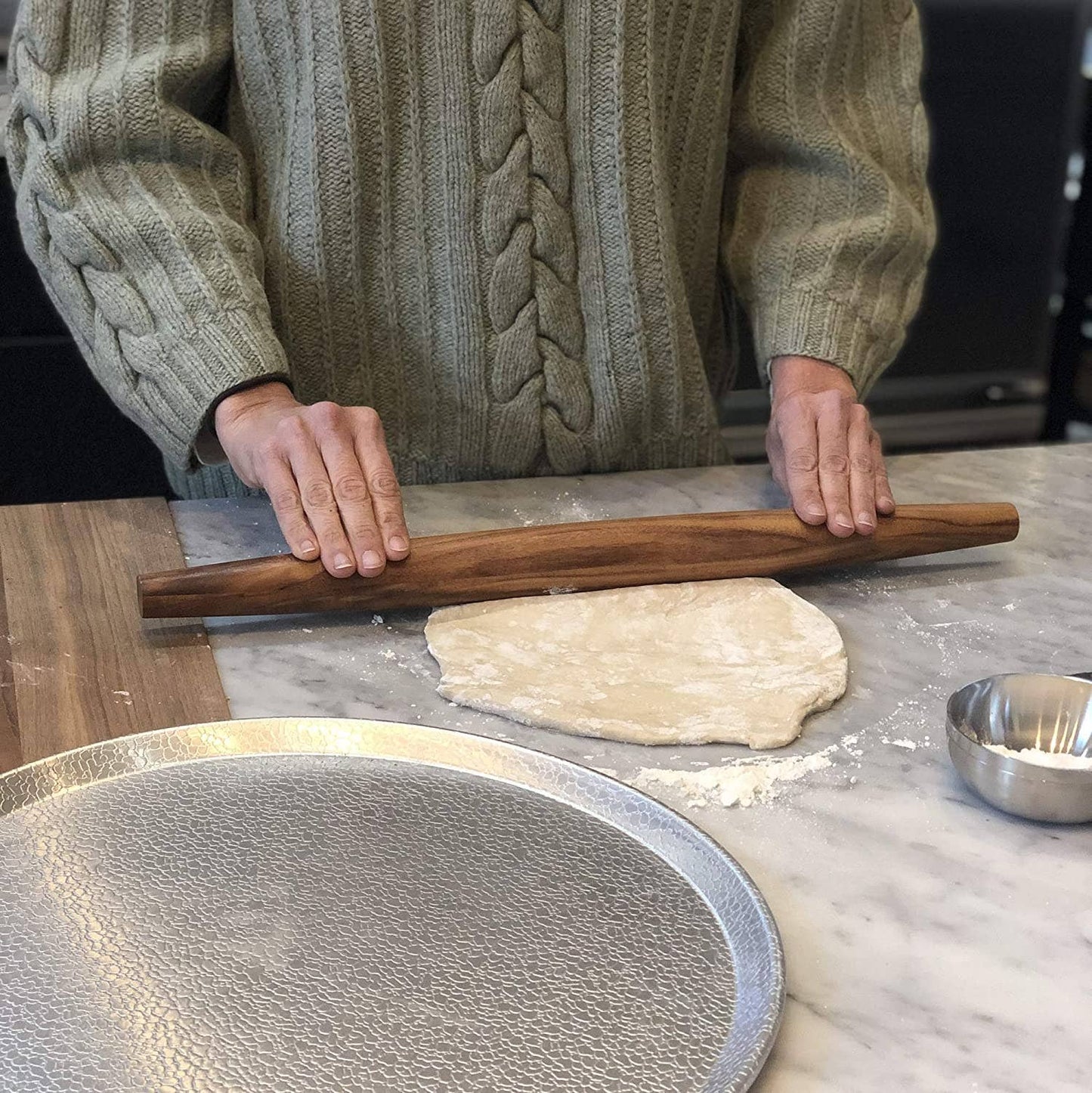 Rolling Pin - French - Acacia - 20" - Ironwood - Fox Run Brands