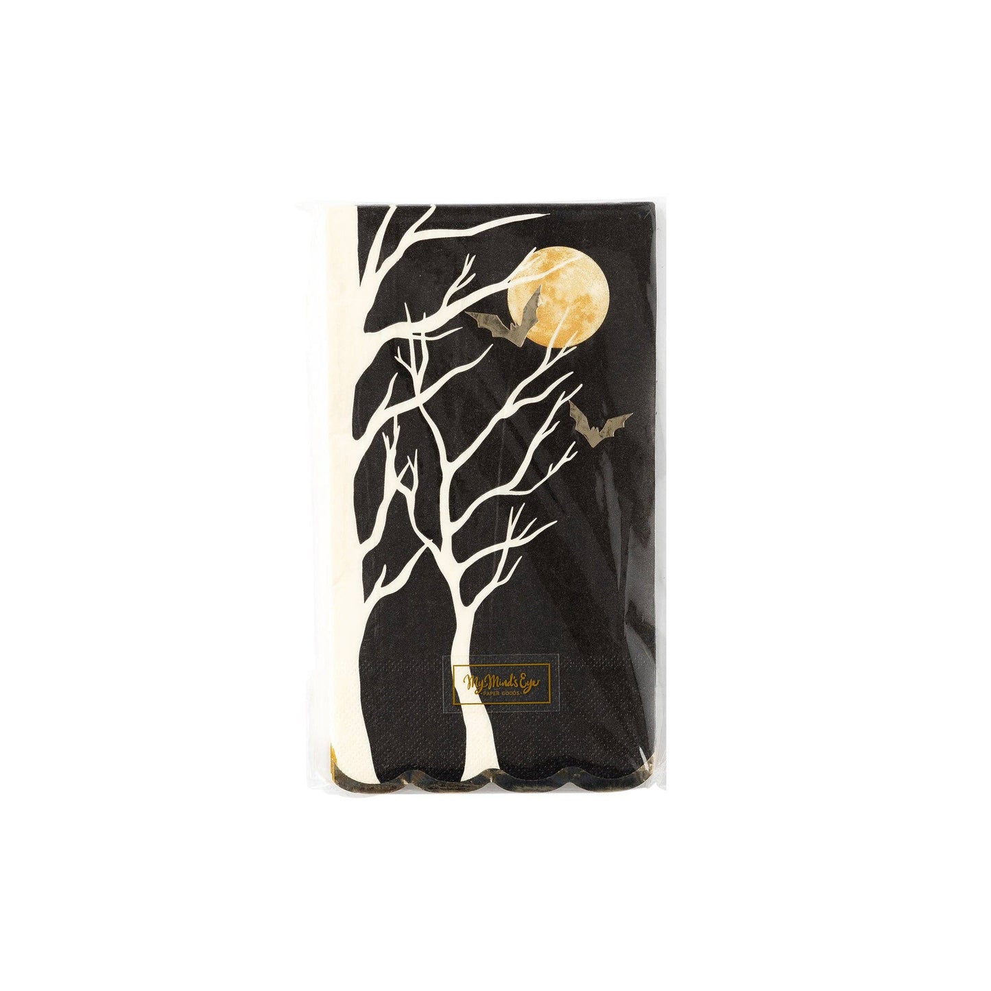 Napkin - Moonlit Tree with Bats