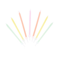 Load image into Gallery viewer, Talking Tables USA - Home, Birthday, Games &amp; Seasonal Decor - Tall Pastel Birthday Candles - 16 Pack | Cake Candles |