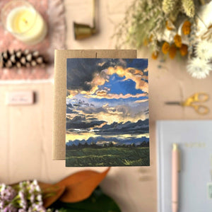 Tiny and Snail - Sunset Skyscape