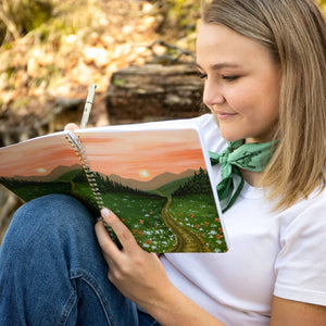 Spiral Notebook - Alpine Summer - 1 Canoe 2