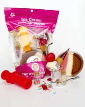 Load image into Gallery viewer, Earth Grown KidDoughs (KidDoughs by EGKD) - Ice Cream KidDough Play Kit