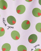 Load image into Gallery viewer, Geometry - Olive You Bar Towel