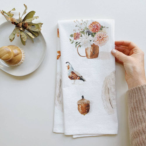 Tea Towel - Autumn - Emily Lex Studio