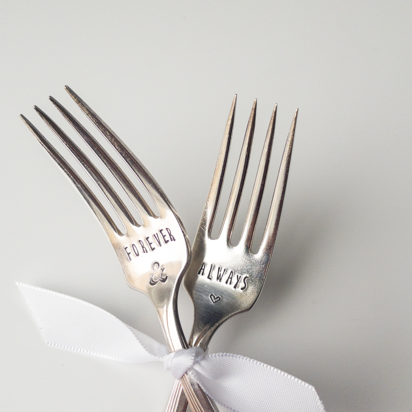 Girl Ran Away With the Spoon - Wedding Fork Sets
