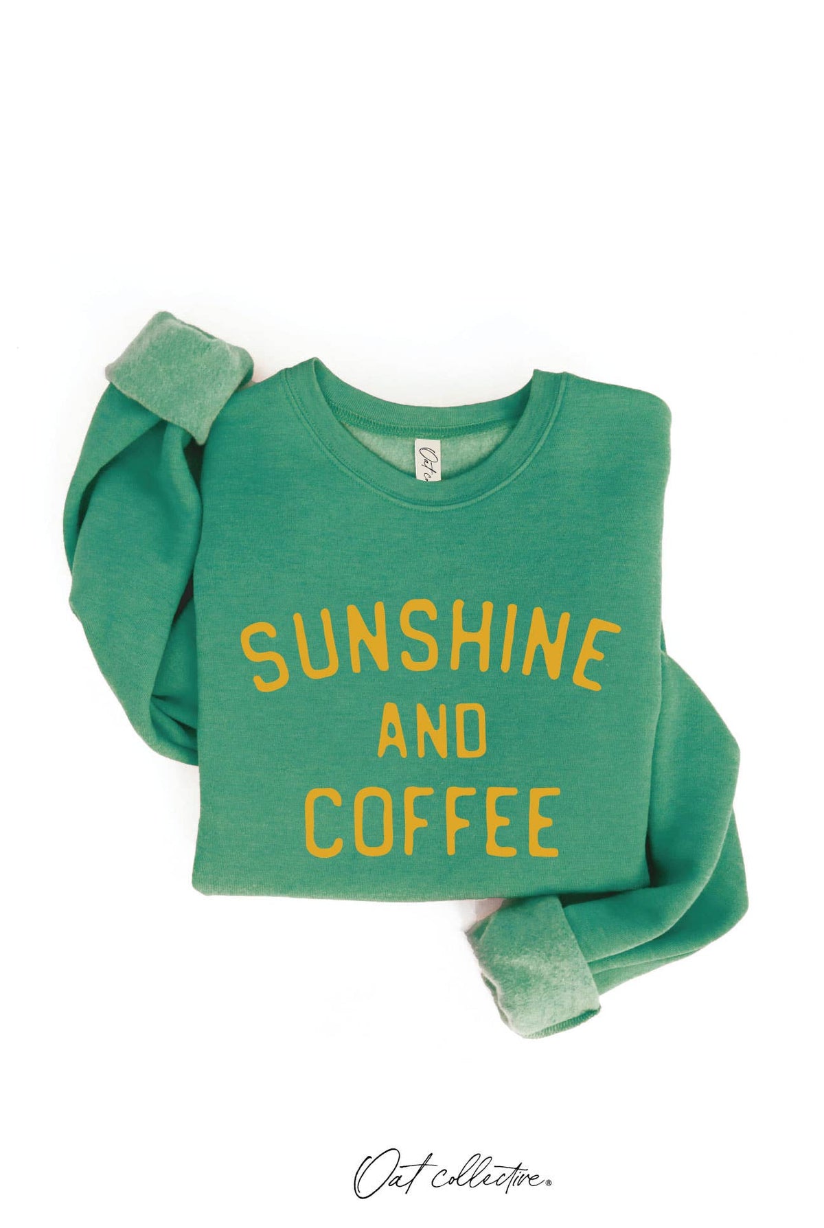 OAT COLLECTIVE - SUNSHINE AND COFFEE Graphic Sweatshirt