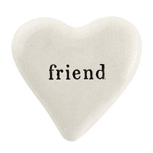 Load image into Gallery viewer, Ceramic Heart - Friend - Santa Barbara Design Studio by Creative Brands