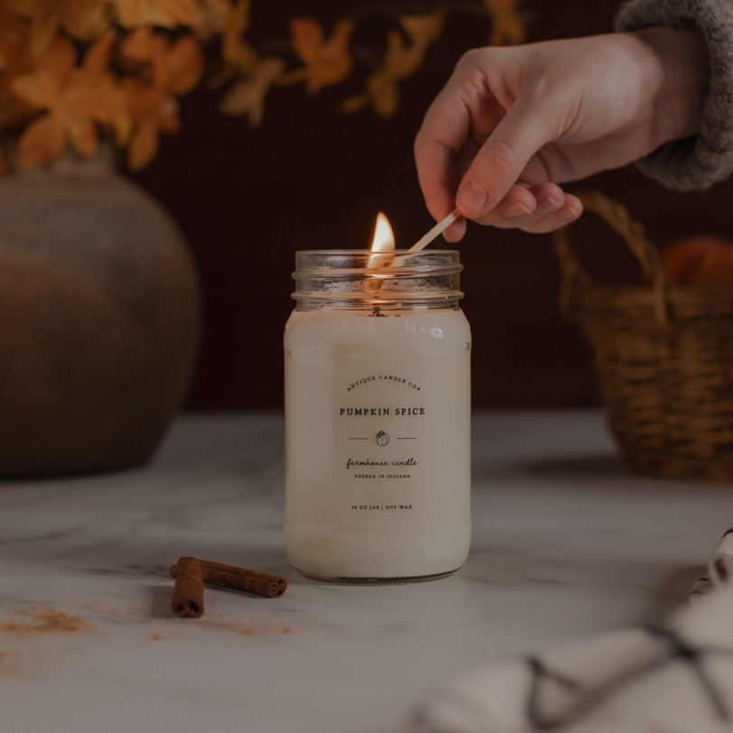 Antique Candle Co.® - Pumpkin Spice - Soy Candle