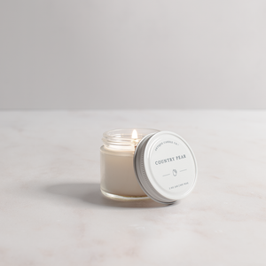 Country Pear Mason Jar Candle