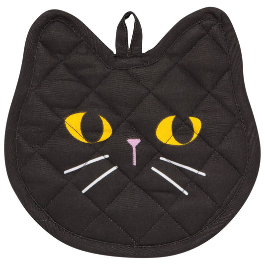 Danica Jubilee - Black Cat Potholder