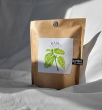 Load image into Gallery viewer, Potting Shed Creations, Ltd. - Garden in a Bag | Basil  | Gift idea for Cooks | Best Seller