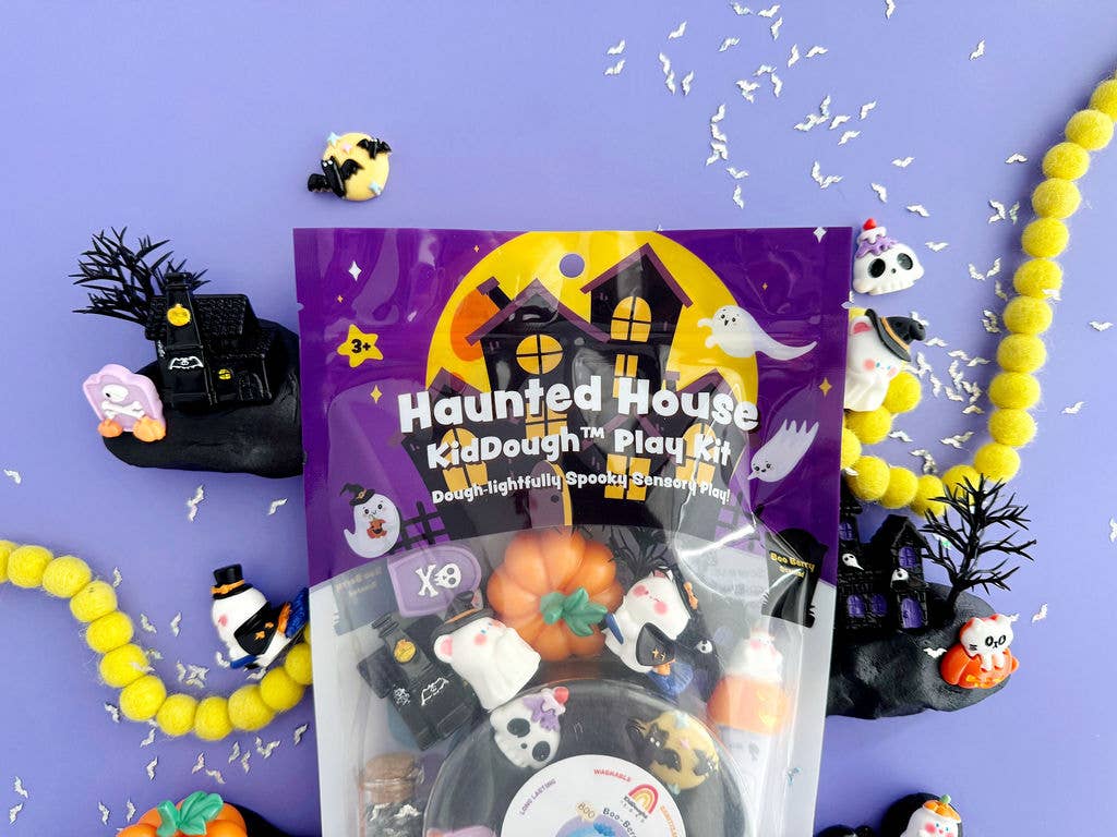 Earth Grown KidDoughs (KidDoughs by EGKD) - Haunted House KidDough Play Kit