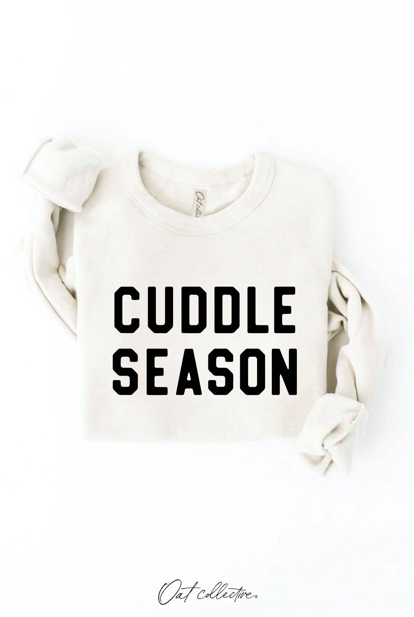OAT COLLECTIVE - CUDDLE SEASON Graphic Sweatshirt