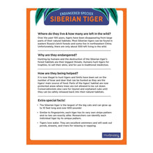 Load image into Gallery viewer, Chronicle Books - Siberian Tiger Endangered Species 300 Piece Puzzle