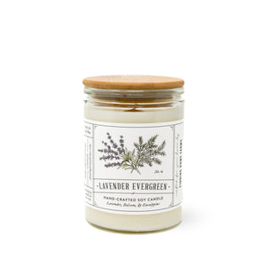 Finding Home Farms - Soy Candle, Lavender Evergreen, Woody & Herbal Scent