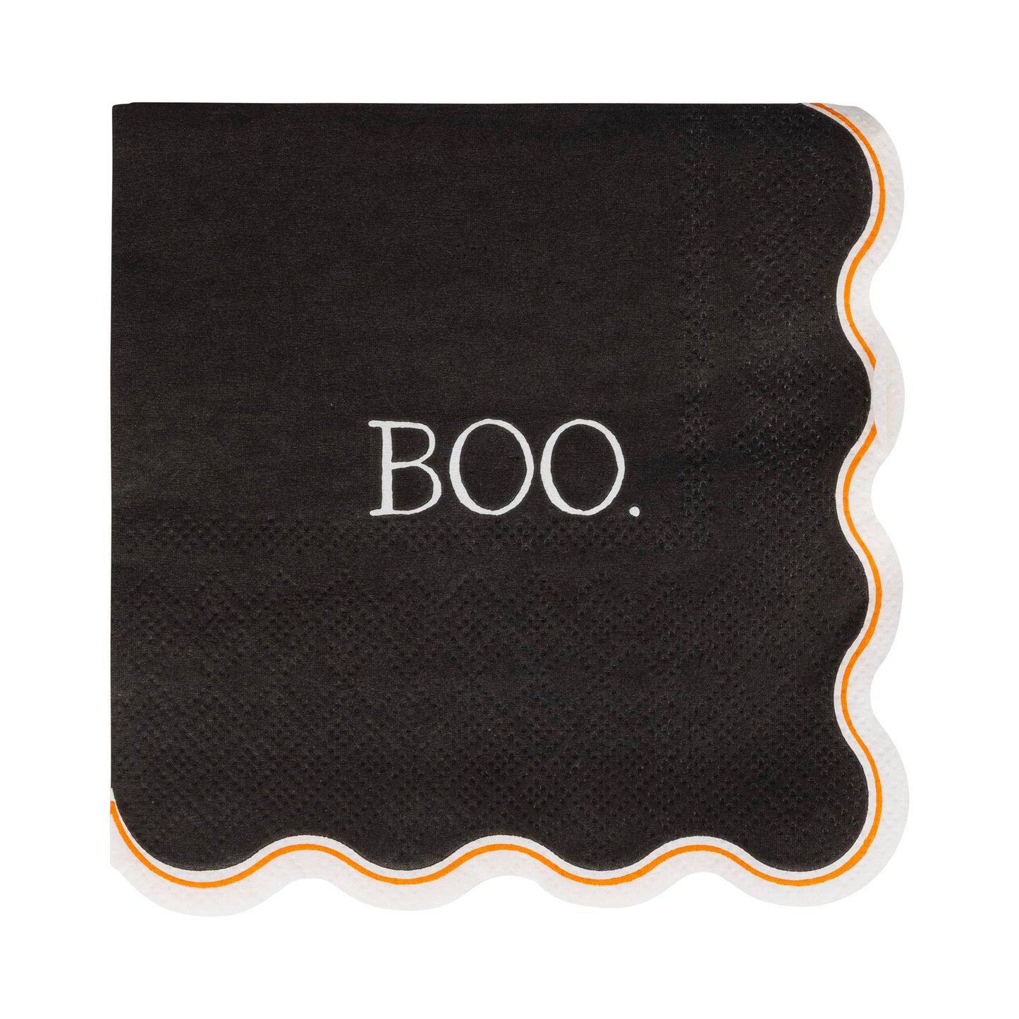 Napkin - Vintage Boo Black