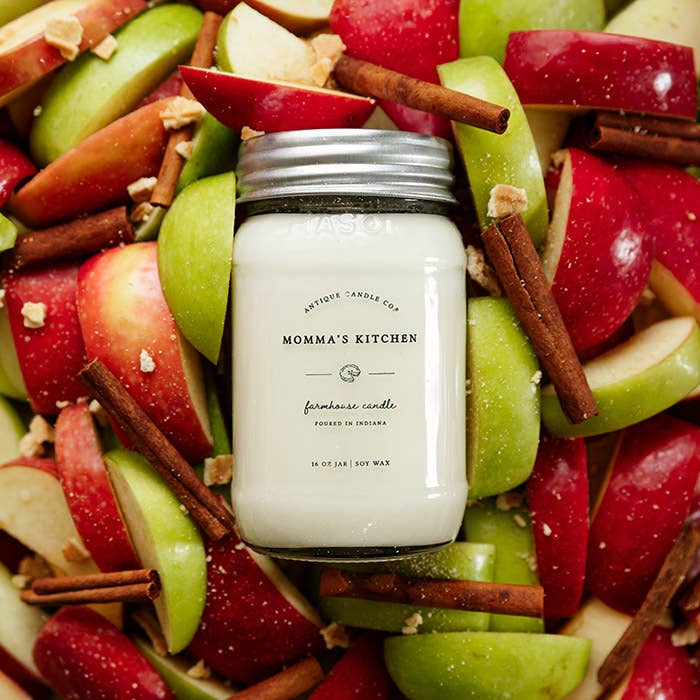 Momma's Kitchen Mason Jar Candle - Antique Candle Co - 16oz