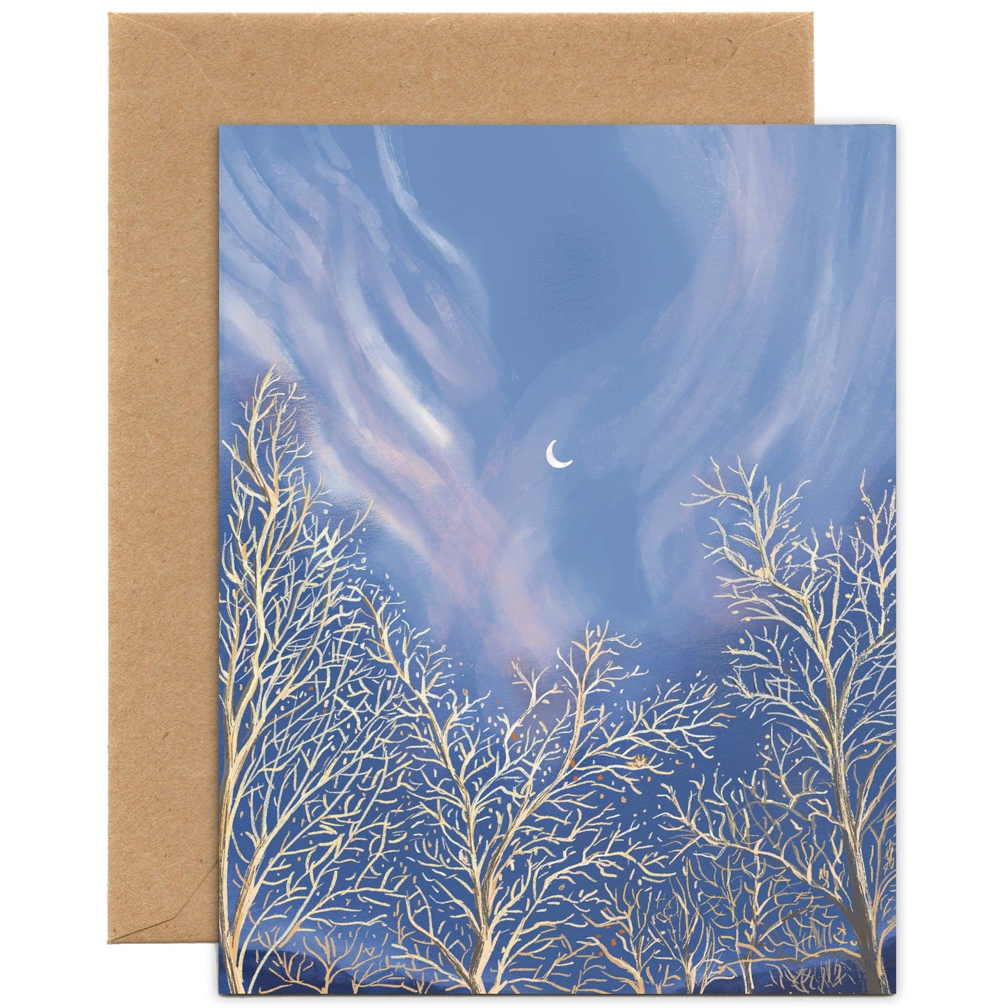Tiny and Snail - May Angels Watch Over You — Thank you, Encouragment, Sympathy Card