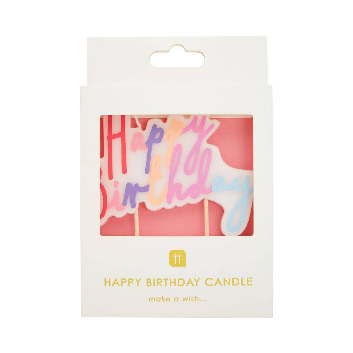 Pastel Happy Birthday Candle | Cake Candles |