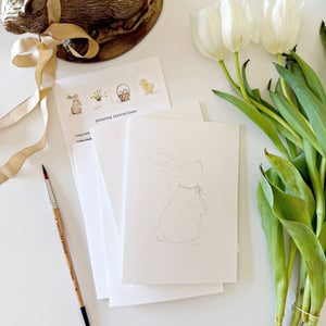 Watercolor Notecards: Easter