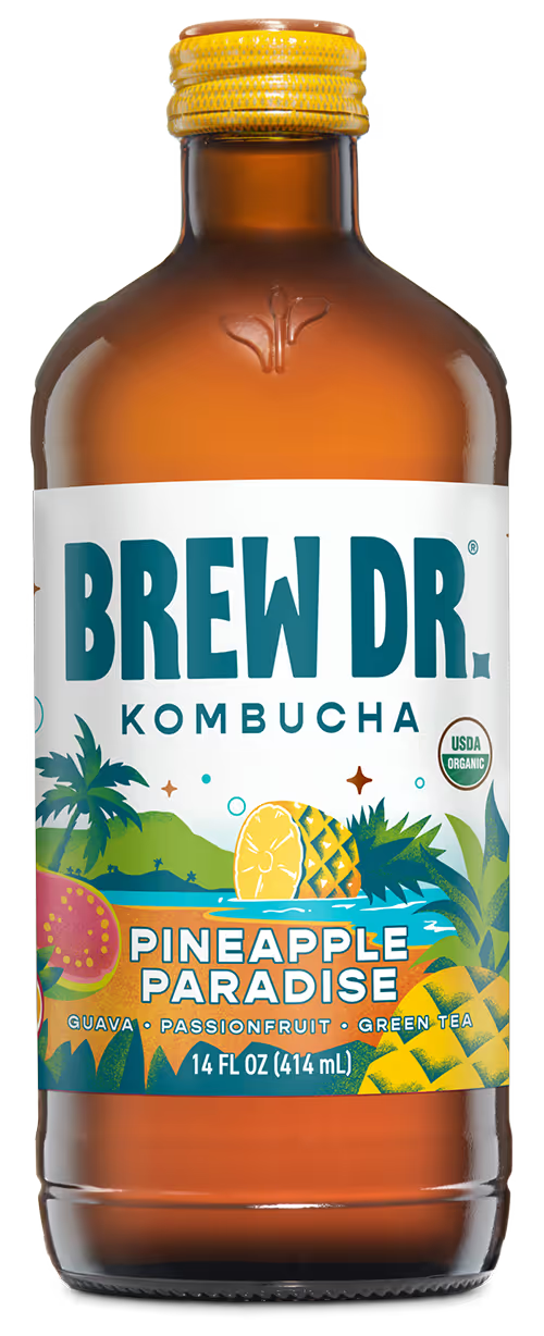 Brew Dr. Kombucha - Pineapple Paradise