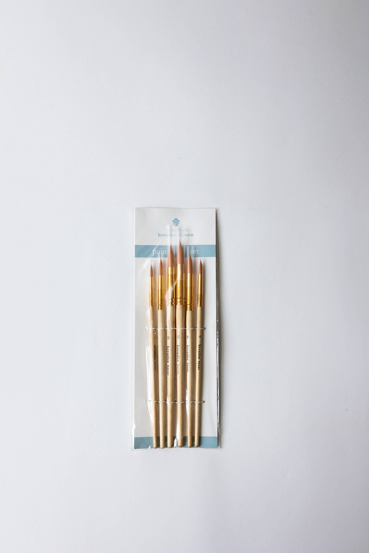Paint Brush Set - Watercolor - 6 piece - Kreative Haven