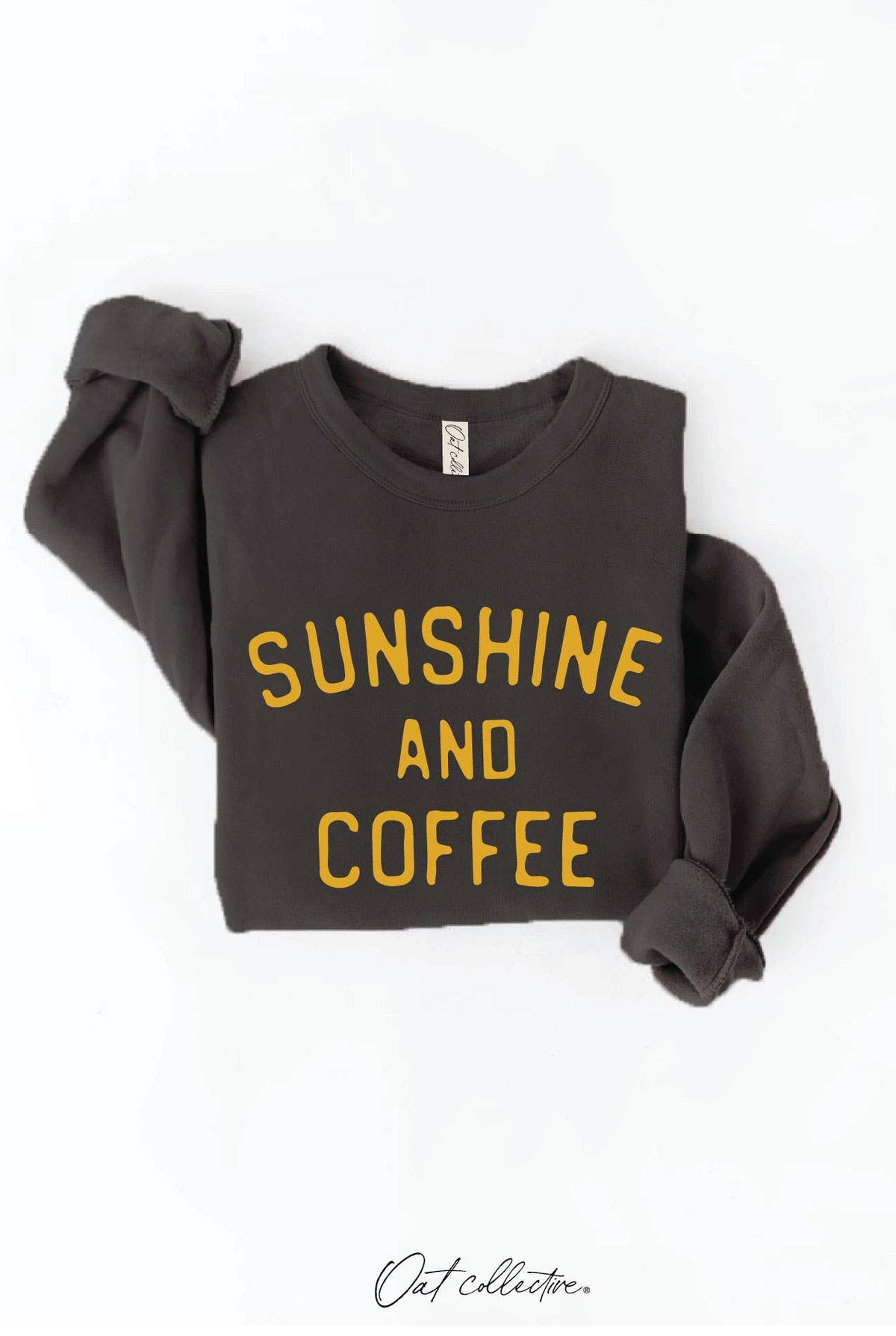 OAT COLLECTIVE - SUNSHINE AND COFFEE Graphic Sweatshirt