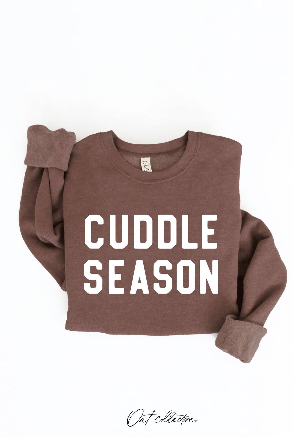 OAT COLLECTIVE - CUDDLE SEASON Graphic Sweatshirt
