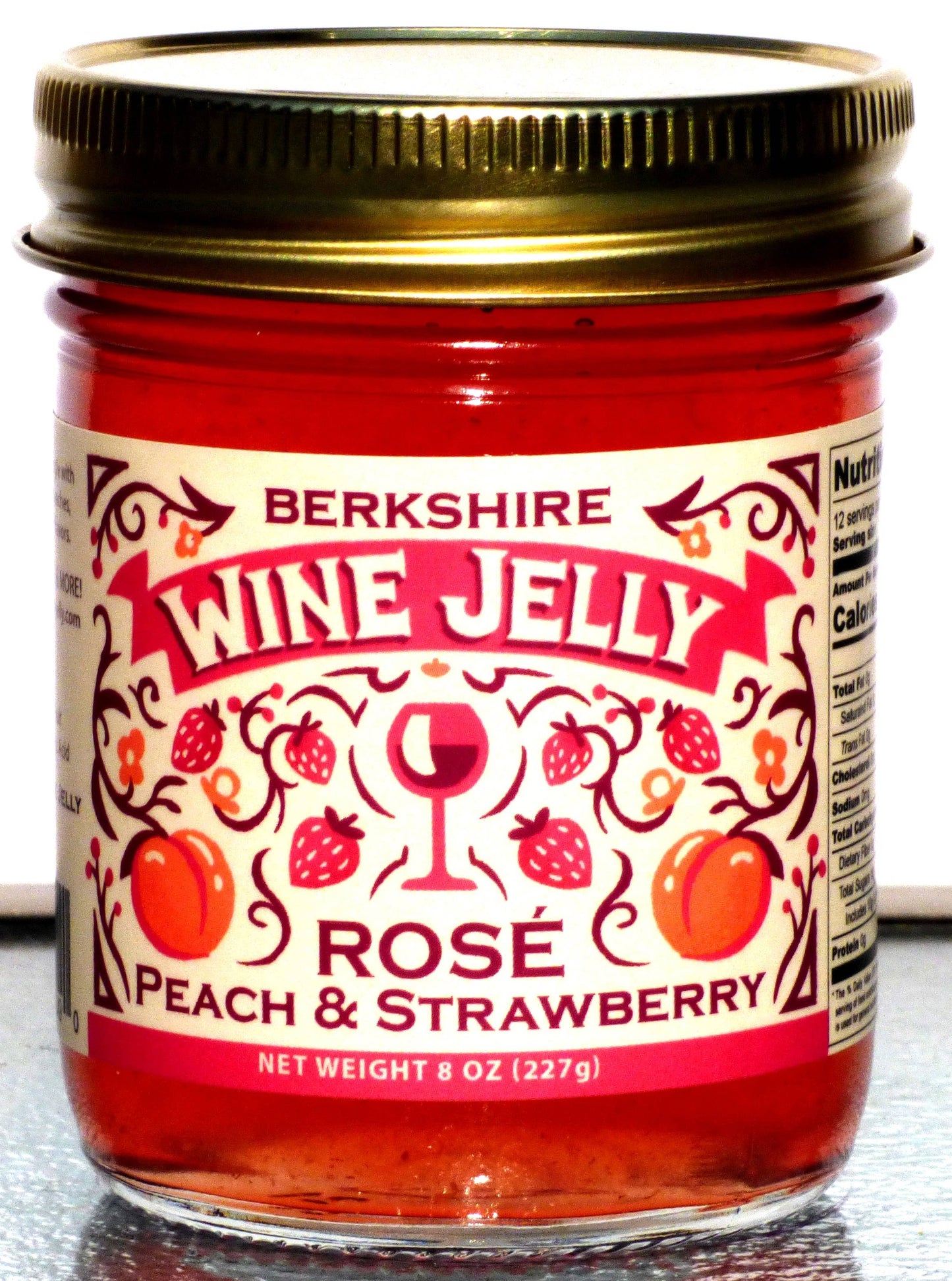 Berkshire Wine Jelly - Rosé Wine Jelly