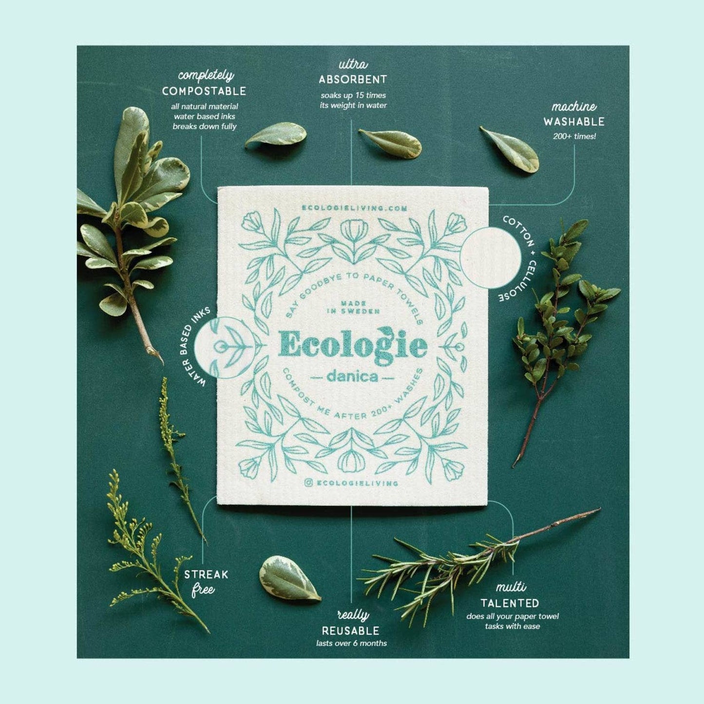 Ecologie - Pomodori Swedish Dishcloth