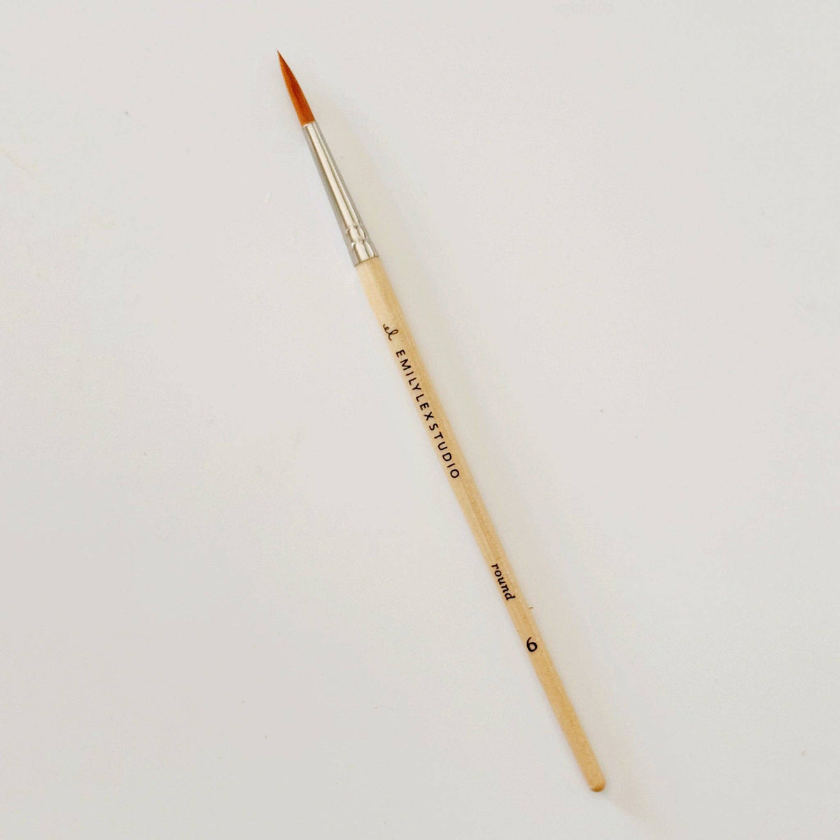 Paintbrush Set - Watercolor - Set of five wood brushes